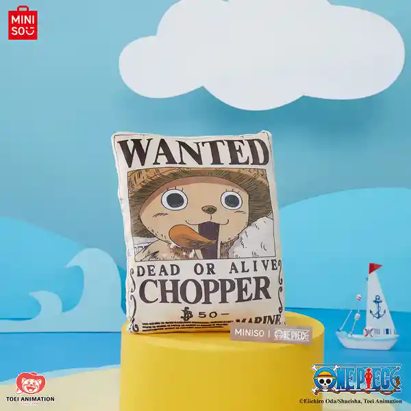 Almohada Pillowchopper Serie Clásica One Piece 16 in Miniso