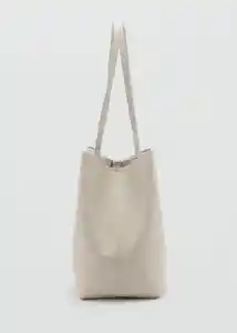 Bolso G Maribel Crudo Talla 99 Mujer Mango