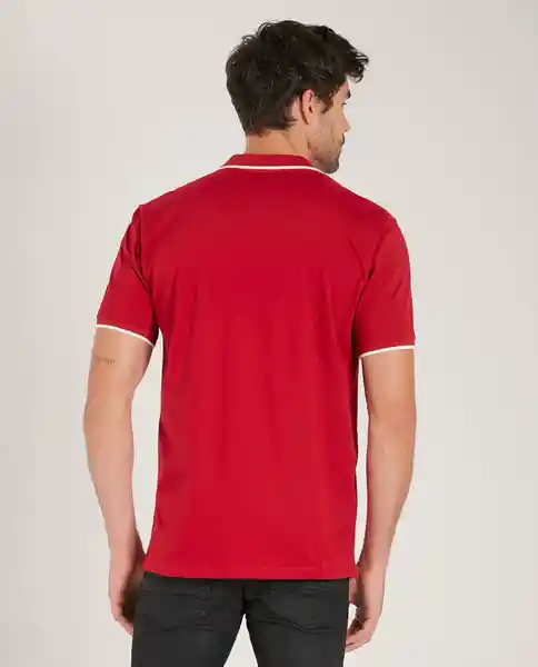 Camisa Polo Rojo Talla M Rifle190e001