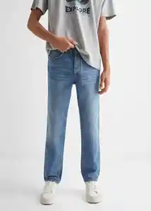 Jean Regfit Tejano Medio Talla 21 Teen Niños Mango