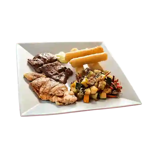 Yakiniku Res y Pollo