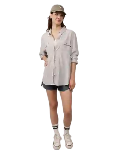 Camisa Mujer Verde Talla: X-SMALL 6146309 American Eagle