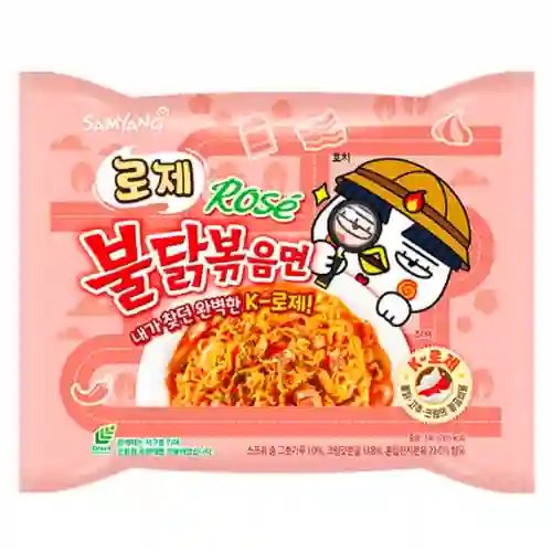 Ramen Buldak Pollo Salteado Rose Picante