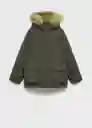 Abrigo Anorak Néstor Musgo Talla 13 Niños Mango