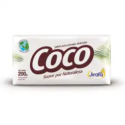 Jirafa Jabón en Barra Coco para Prendas Delicadas
