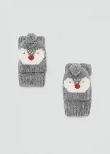 Guantes Pingug Gris Talla 99 Niños Mango