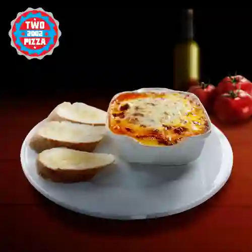 Lasagna Pollo Champiñon Mediana