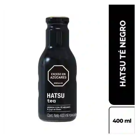 Hatsu Tea Negro y Jugo de Limón
