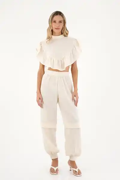 Top Savia Blanco Talla 01 S