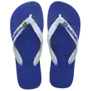 Sandalias Brasil Logo Azul Naval Talla 38 4110850 Havaianas