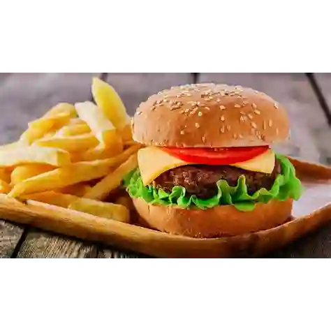 Hamburguesa Sc con Papa
