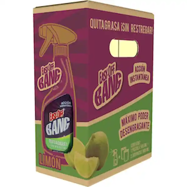 Easy Off Bang Quitagrasa 900 mL + Quitagrasa 500 mL