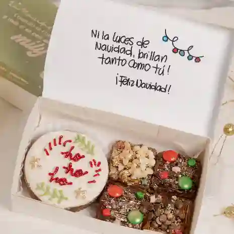Box mini navideño - ho ho ho