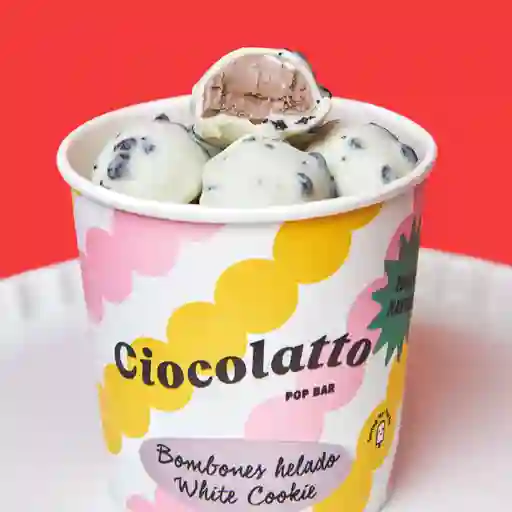 250 Gr bombones de white cookie