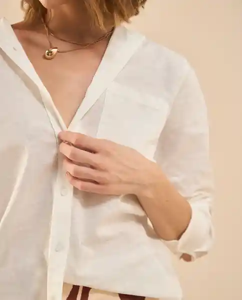 Camisa Crudo Nardo Claro Talla XS 112G019 Esprit