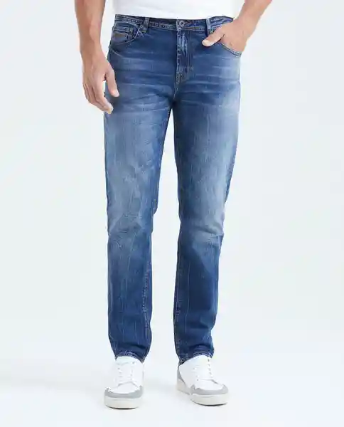 Jean Straight Fit-Morrison Azul Cristalino Claro 38/32 Chevignon