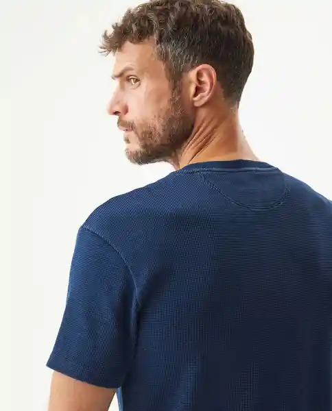 Camiseta Denim Tee Azul Medianoche Ultraoscuro S Chevignon