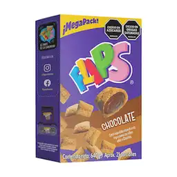 Flips Cereal Relleno Con Sabor a Chocolate