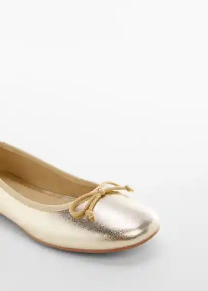 Zapatos Gigi Oro Talla 36 Niña Mango