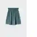 Falda Alpes Verde Talla 12 Niñas Mango