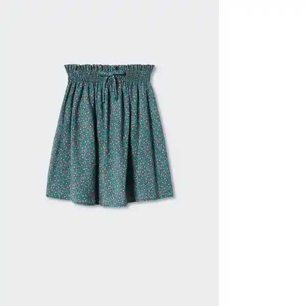 Falda Alpes Verde Talla 12 Niñas Mango