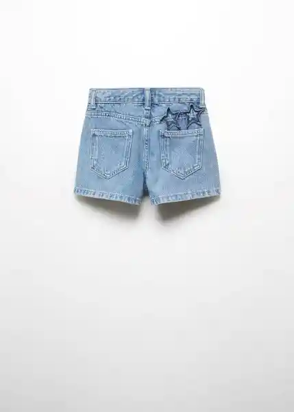 Short Star Tejano Medio Talla 13 Niñas Mango