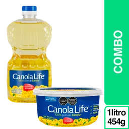 Combo Dúo Dorado Canola Life Aceite + Canola Life Esparcible