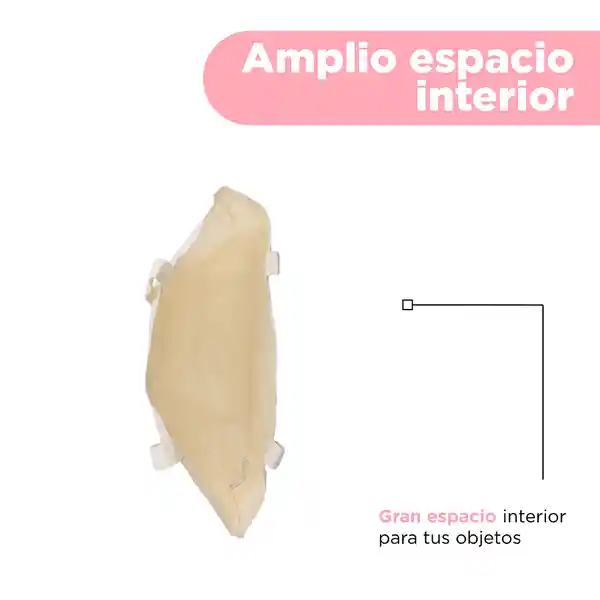 Bolso de Compras Good Vibes Serie Blanco Miniso