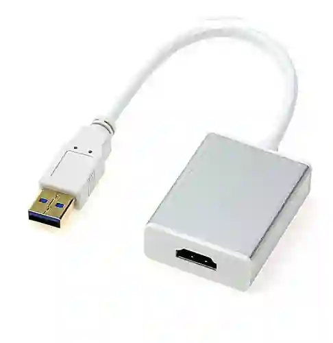 Video Converter Convertidor Adaptador Usb 3.0 a Hdmi Blanco