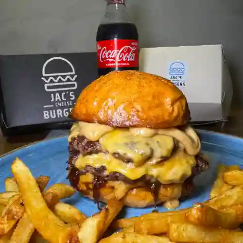 Combo Jacs Special Doble Cheese Burger
