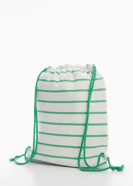 Mochila M Otter Verde Talla 99 Niños Mango