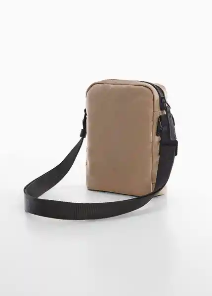 Bolso P Park Beige Talla 99 Hombre Mango