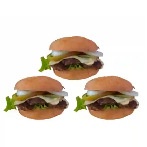 Combo para Tres X 3 Piezas