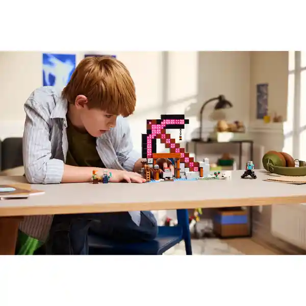 Set Construcción la Mina Del Pico Lego