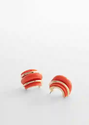 Pendientes Marina Coral Talla 99 Mujer Mango