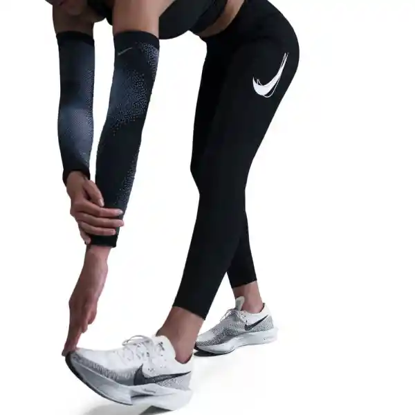 Nike Licra Para Correr W Fast Df mr 7/8 Tgt sw Mujer Negro T. L
