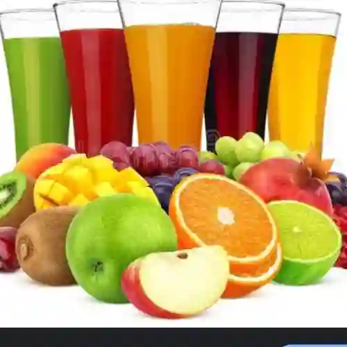 Jugos Naturales Leche O Agua