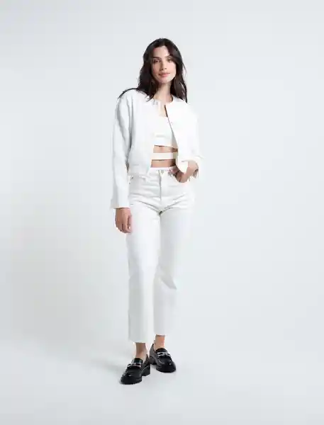  Chaqueta London Mujer Crudo Puro Claro Talla S Naf-Naf 