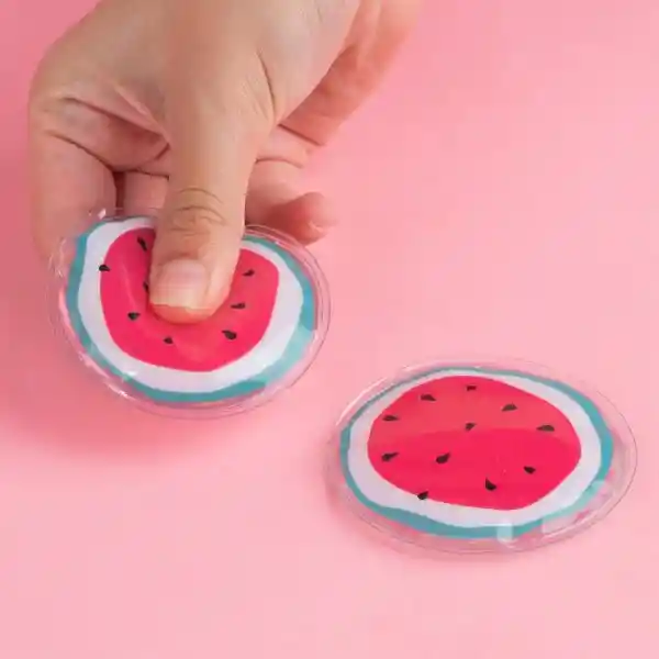 Mascarilla Refrescante Para Ojos Con Frutas Sandia Miniso