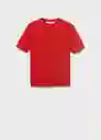 Jersey Basic Rojo Talla XS Mujer Mango