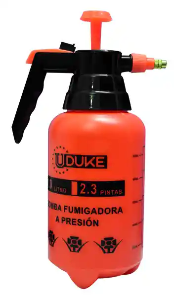 Uduke Bomba Fumigadora Jardinera Naranja Capacidad 1 L