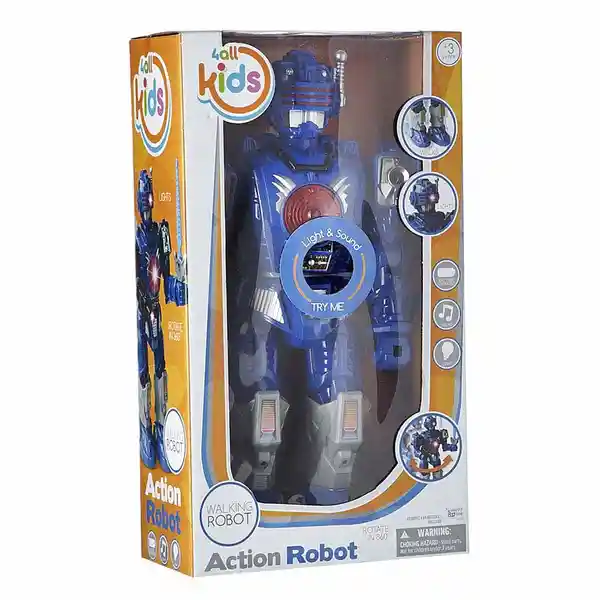 Robot Con Luz Gira 360