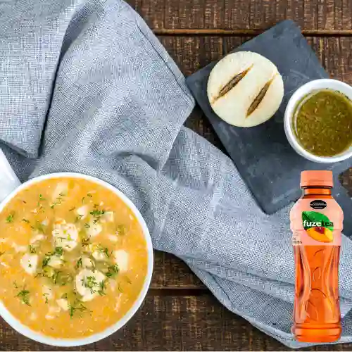 Combo Sopa Receta Secreta + Fuze Tea Durazno 400ML