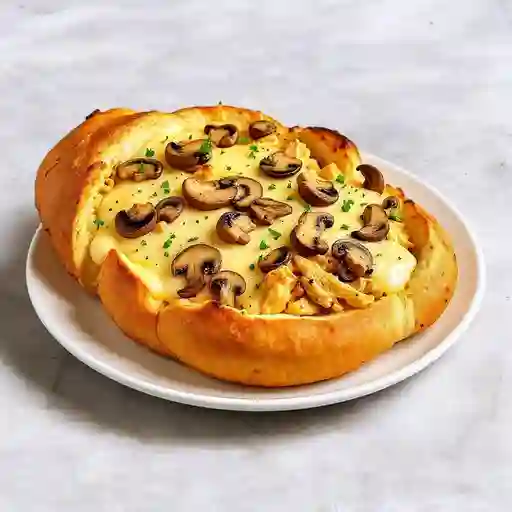 Panne Cook de Pollo, Queso y Champiñones