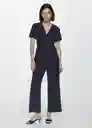 Enterizo Mono Boscol-H Navy Talla L Mujer Mango