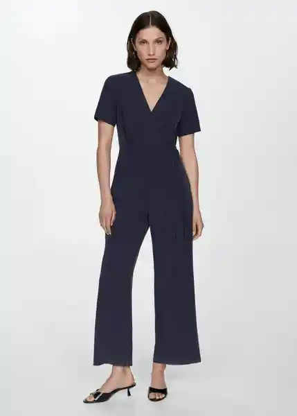 Enterizo Mono Boscol-H Navy Talla L Mujer Mango