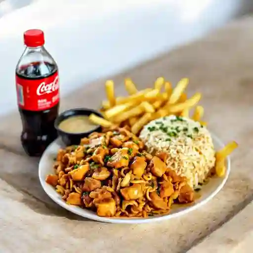 Mix De Arroces+Chop Suey+ Gaseosa