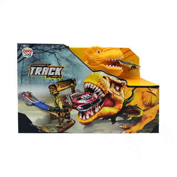 Play And Joy Lanzador Diecast Dino Trap