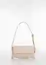 Bolso M Lucer Offwhite Talla 99 Mujer Mango