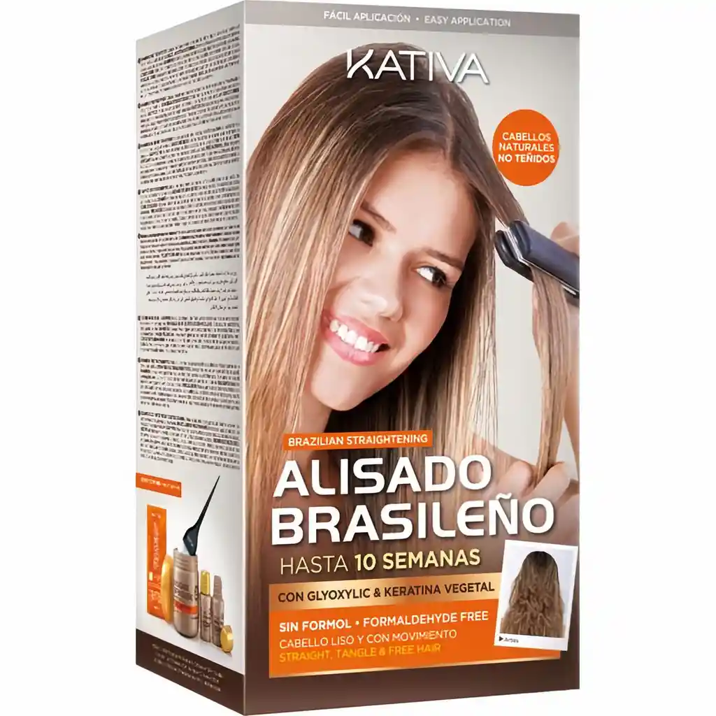 Organix Kit Alisado Brasileo Straigh Kativa